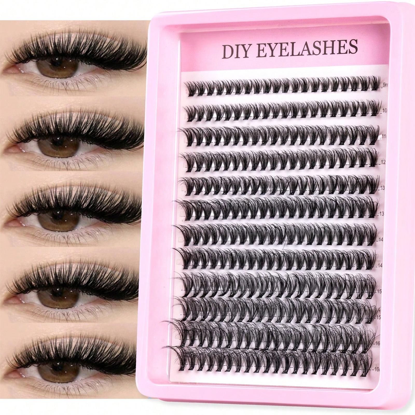 Diy Lash Clusters Kit Wispy Eyelash Diy Lash Extension Kit