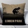 Band L-Linkin From Zero P-Park Pillow Case Square Pillow Bedroom Sofa Leisure Comfort Cushion Living Room Home Decoration 40X40