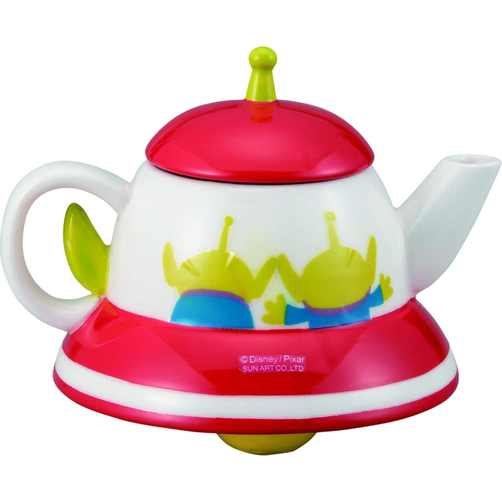 Sun Art Teapot, Red, 320ml, Disney Toy Story Alien Teapot (san3127)