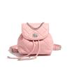 Small Scented Backpack for Women  Summer High-end Diamond Chain Backpack  Fashionable Niche School Bag