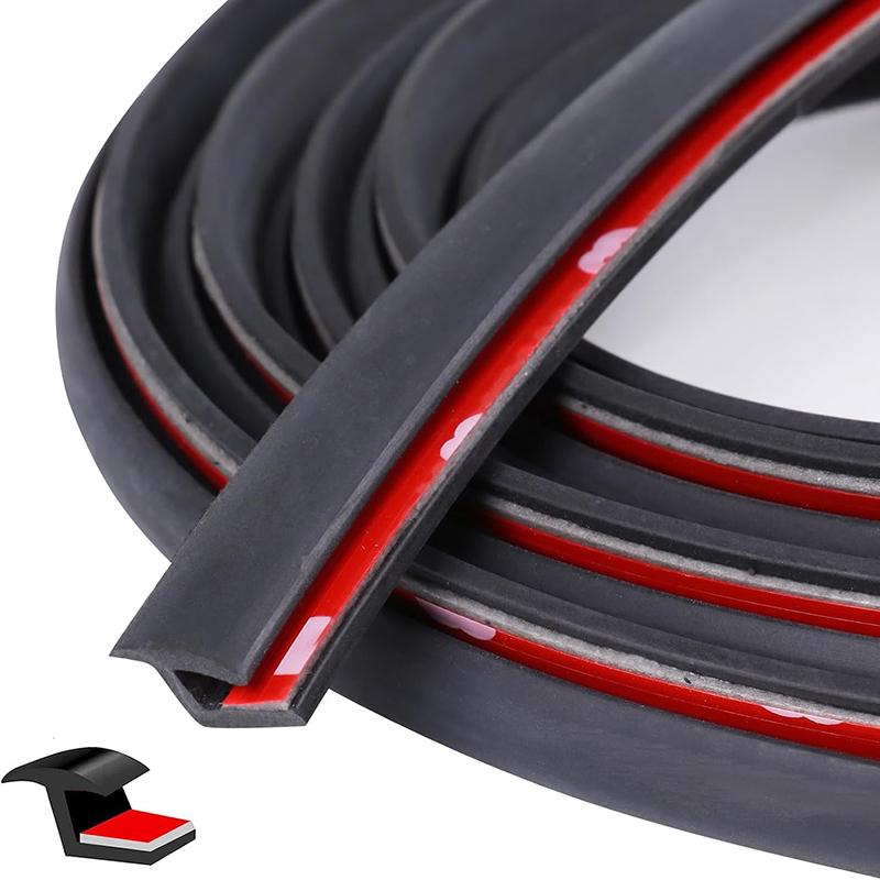 9 Meter Self-Adhesive Tire Lip Trim Strip Auto Tyre Eyebrow for Car And Pickup Wheel Wells Fender Flare Rubber Seal Protection