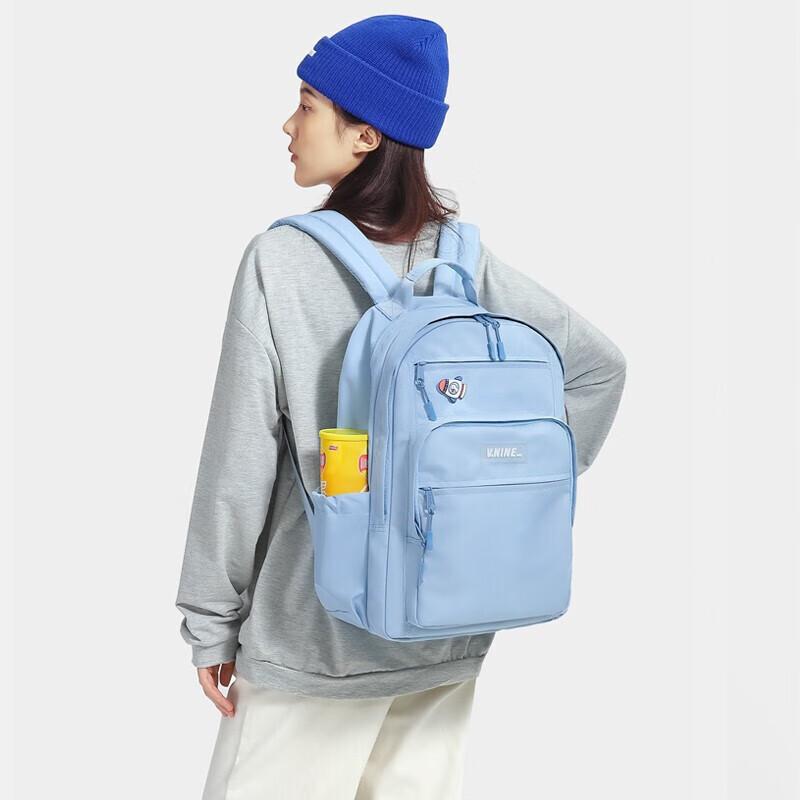 V.NINE Backpack for Middle And High School Students, Unisex Shoulder Bag for Grades 4-6, Large Capacity