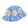 Handmade Knitted Hat Bucket Hat Women's Wool Hat Cold Hat Autumn and Winter Niche Fisherman Pile Hat