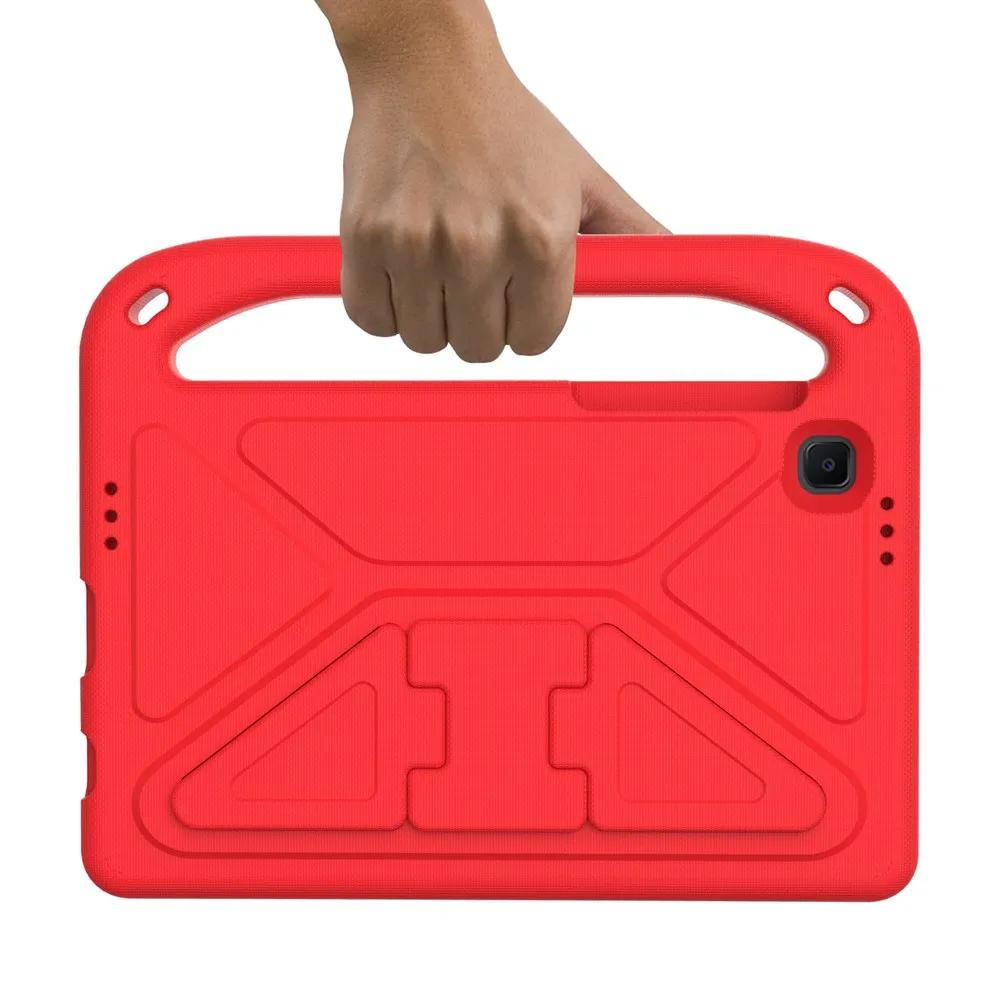 Kids Safe EVA Stand Case For Samsung Galaxy Tab A7 Lite 8.7 SM-T220 T225 T220 SM-T225 8.7inch Handle Childs Tablet Cover