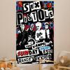 SSex PPistols Rock Band Printed Large Wall Tapestry Art Science Fiction Room Home Decor Decor Blanket