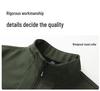 Męska kurtka wiatrówka Soft Shell z podszewką polarową, na jesień/zimę, ze stójką