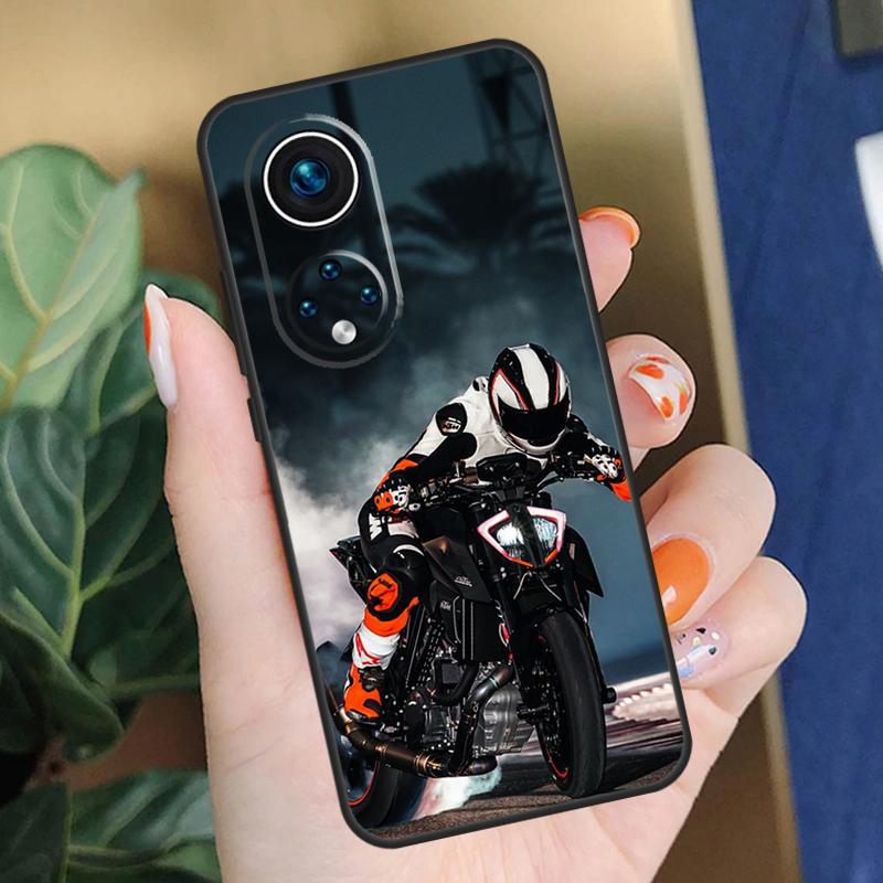 Moto Cross Motorcycle Sports Case For Honor 200 Lite 50 70 90 X8a X9a X8 X9 X8b X9c X9b Honor Magic 6 Pro 5 7 Lite Cover