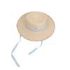 Summer Stylish Wide Brim Straw Hat For Women With Sweet Cute Design Ideal For Beach