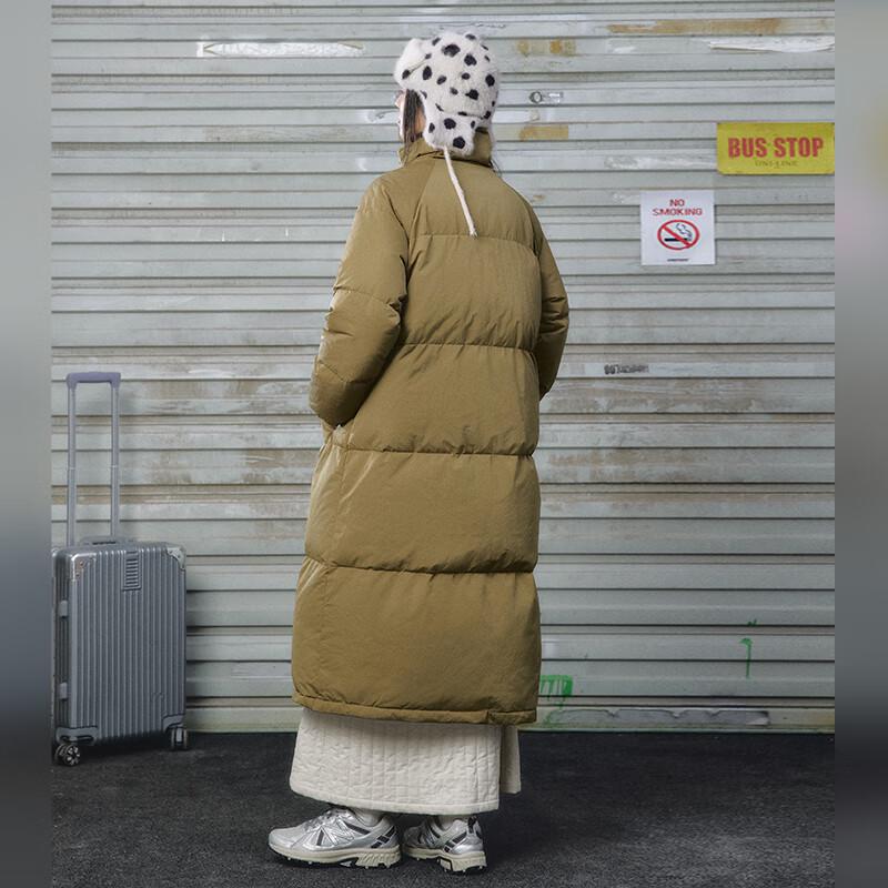 UNIFREE American Style Extra Long Puffer Down Coat