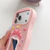 Cute 3D Butterfly Bow Case for iPhone 17 Pro Max 12 13 14 15 16 Plus 16E Soft Silicone Makeup Mirror Cover