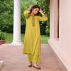 Indian Designer Top Tunic Cotton Slub Kurti Women Bollywood Party Wear Salwar Kameez Kurta Pant Set