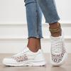 Women Wide Toe Hollow Sneakers Summer Breathable Casual Sports Shoes Lightweight Flower Design Board Shoes for Walking Daily
