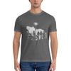 The Hunters Supernatural No Text American Retro Tshirt Outdoor Trendy Brands Ribbed Collar Shirt