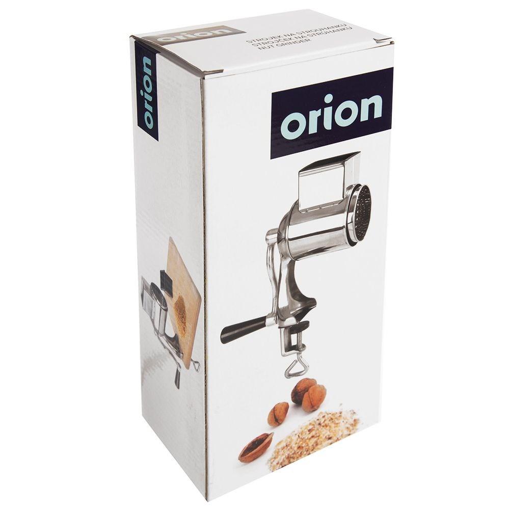 Rotary grater for nuts, dried fruit, chocolate, cheese, and vegetables ORION 130305