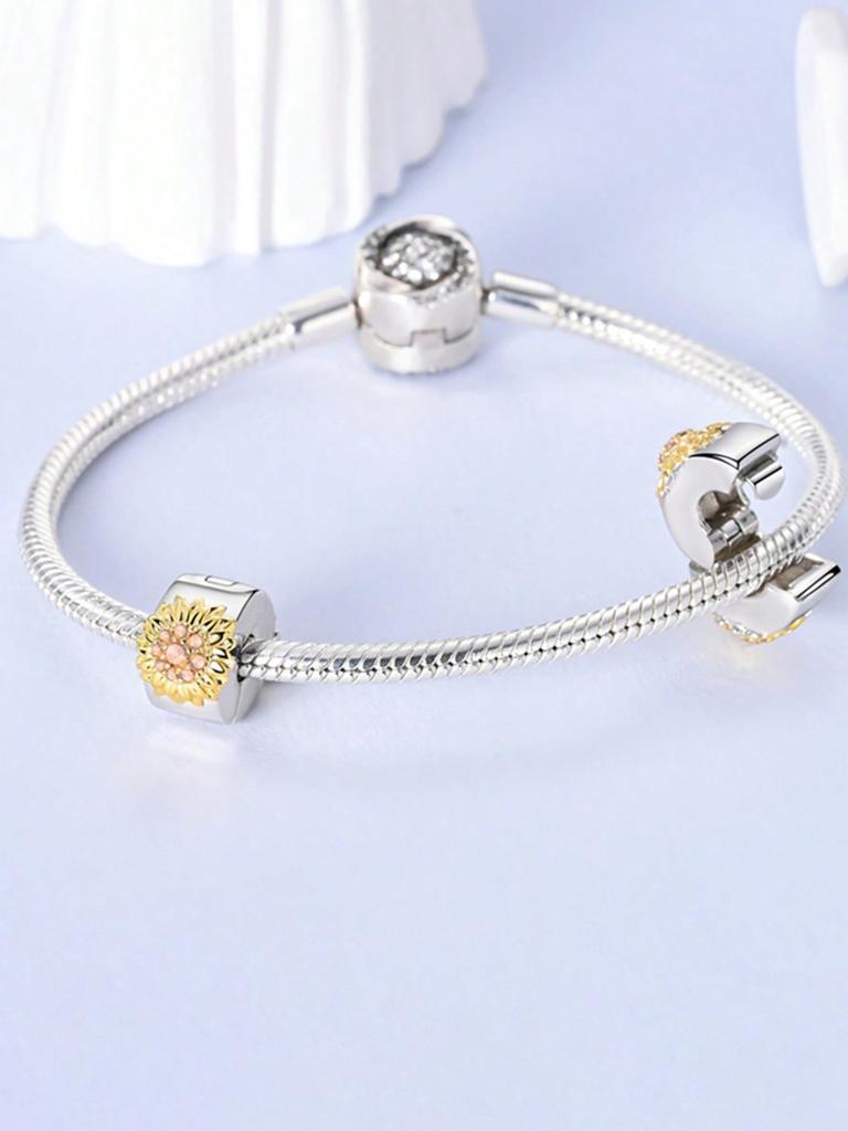 Charms Plata Copper Colors Colorful Butterfly Golden Bow Beadspendant For Original Bracelet For Women Diy Jewelry Love Gift