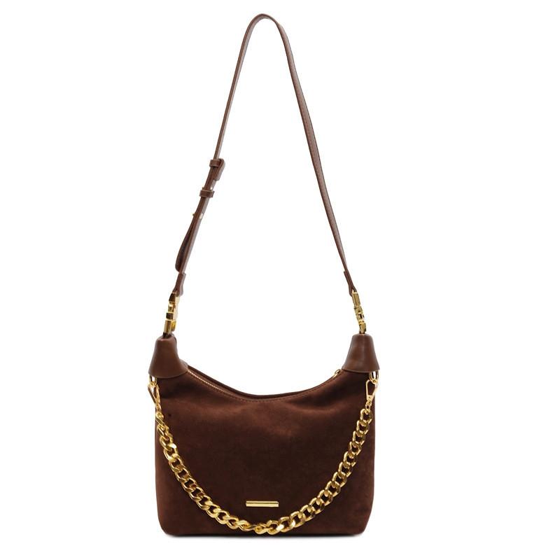 French Vintage Solid Color Handheld Dumpling Bag For Summer Casual Daily Use