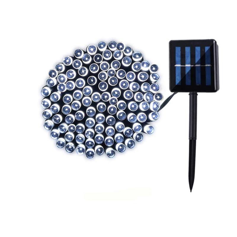 Outdoor Led Solar String Lights Waterproof 8 Modes Lamp For Room Garden Terrace Christmas Tree Decor