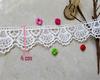 4cm Wide Water-Soluble Lace Trim for DIY Clothing and Skirt Hem Embroidery