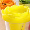 Decorative Vegetable Cutter Spiral Curler, Stainless Steel Blade Handheld Twister, Creative Cucumber Slicer Tool Rotatable Fruit for Carrots Cucumbers