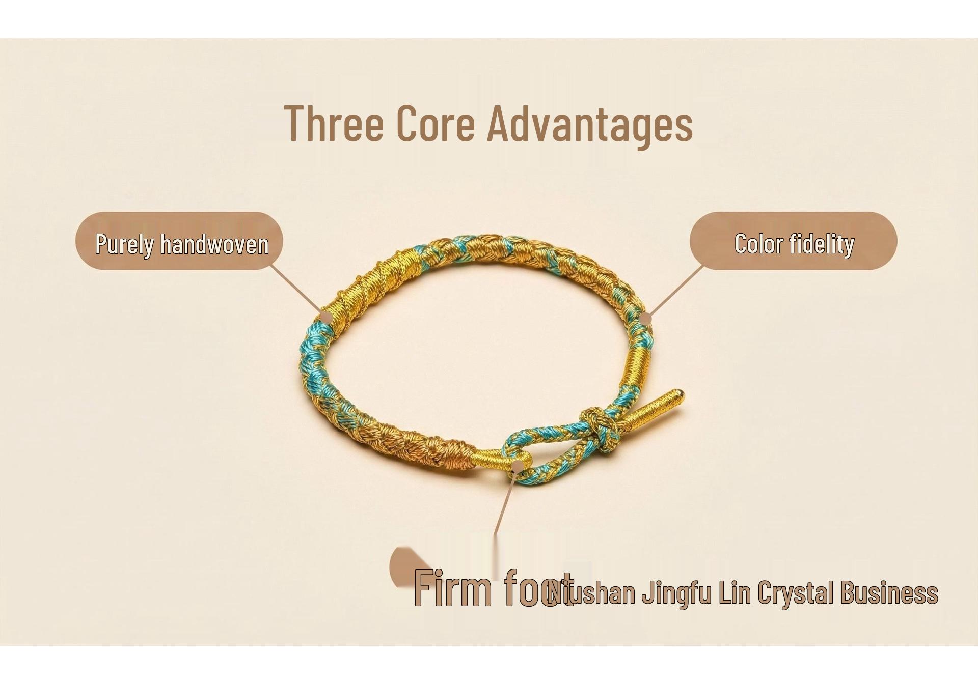 Handwoven Red Rope Zodiac Couple Bracelet - Unisex