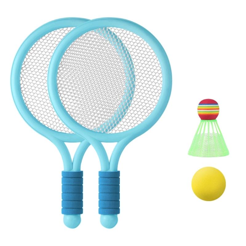 PVC Tennis Racquet Toy Kit for Toddler Children Outdoor Indoor Beach Activities