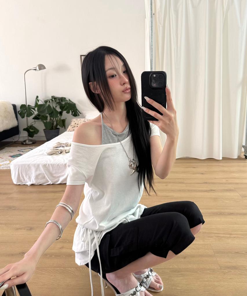 MIXXO Skirt Layered T-Shirt_Miwlwg342A Miwhwg73Qa
