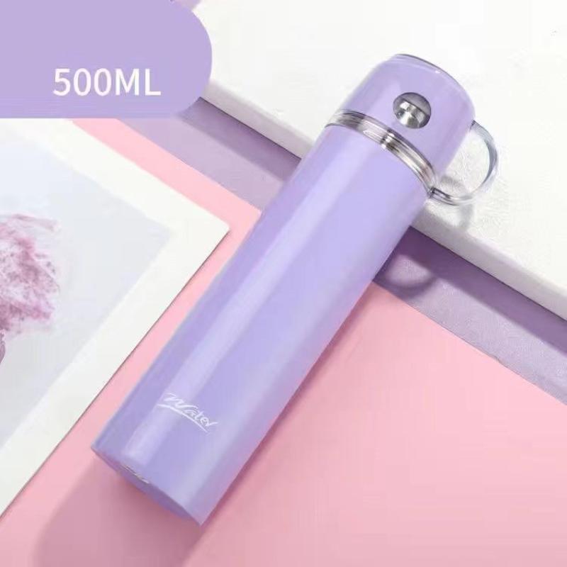 304 Insulation Cup Large-capacity Double-layer Stainless Steel Boys and Girls Students Portable Rope Outdoor Insulation Water Cup