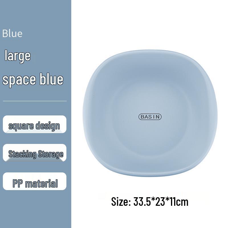 

Потовщений пластиковий умивальник - Різних розмірів для прання, гуртожитку, використання для ніг та дитини