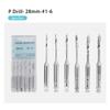 6Pcs/Box Dental Engine Use Endodontic Gates Drill Peeso Reamers Glidden Rotary 28mm/32mm #1-6 Stainless Steel Endo Files Dentist