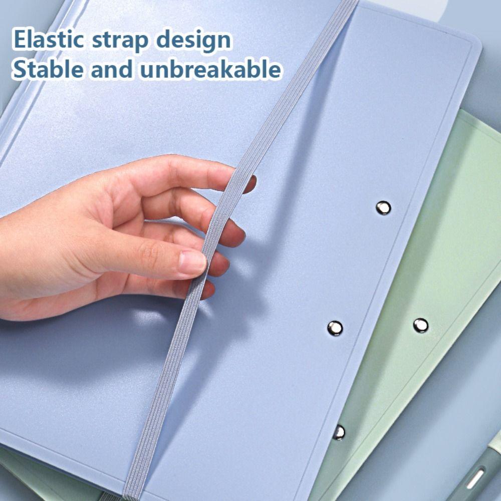 High Quality Strap Design A3 File Folder Multifunction Clipboard Document Classification Organizer Students