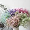 108Heads Artificial Flowers Plastic Gypsophila DIY Fake Flowers Bouquet Garden Wedding Decoration Outdoor Party Home Decor Vase