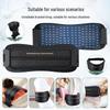 LED Red Blue Light Therapy Lumbar Support Belt
