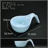 Melamine Blue Dinner Plate Restaurant Tableware Soup Bowl Dry Ice Dish Sashimi Plate Fruit Salad Bowl Dessert Plate Sushi Dish