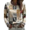 2025 Autumn/Winter Women's 3D Retro Plaid Patchwork Dress