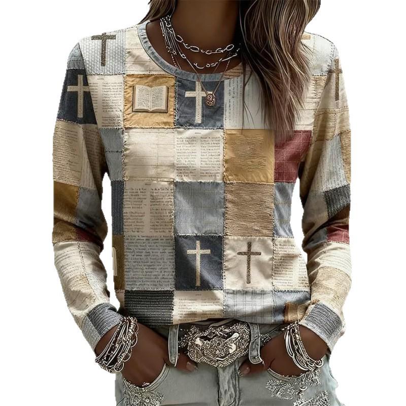 2025 Autumn/Winter Women's 3D Retro Plaid Patchwork Dress