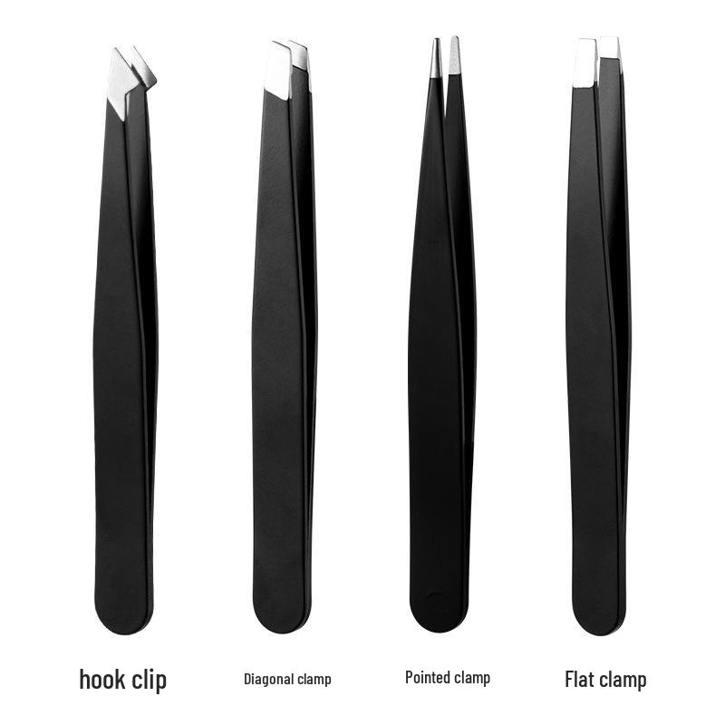 

Пинцет с плоскими кончиками для мужской бороды, стрижки бровей и удаления волос на ногах