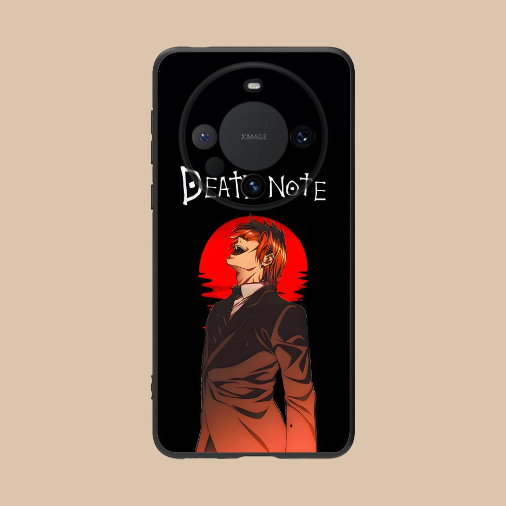 Death Note Kira Light Mobile Phone Case for Huawei Mate 60 50 40 30 20 10 Pro Plus Lite E 5G Colorful Printing Cover Smartphone