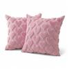 Valentines Day Throw Pillow Covers Soft 18x18 Inch Set of 2 Throw Pillowcase for Bedroom Sofa Holiday Festivals