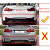 Accessori Auto Decorazione Guscio Per BMW 4 M-Sport F32 F33 F36 2013-2019 Paraurti Posteriore Gancio di Traino Tappo Gancio di Traino Copertura Gancio di Traino Verniciato