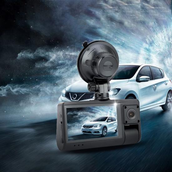 

Полезная видеорегистратор C500 с сенсорным экраном и циклической записью лобового стекла