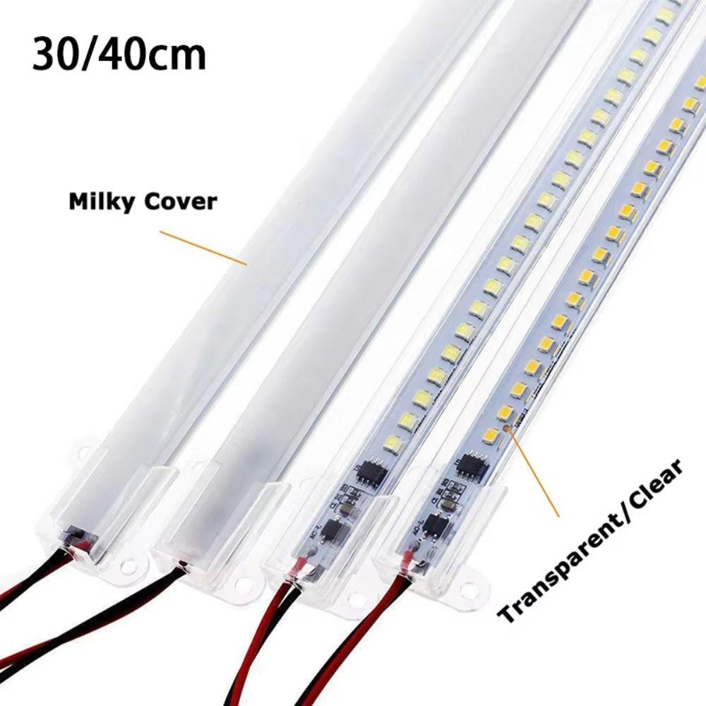 72 LEDs LED Tubes 30/40cm LED Strips Portable LED Rigid Light Strip