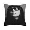 Gaga Mayhem 2025 Pillow Cover Legendary Singer  Vintage Pillow Case For Sofa Bedroom Home Decor Comfy PillowcasesPresent