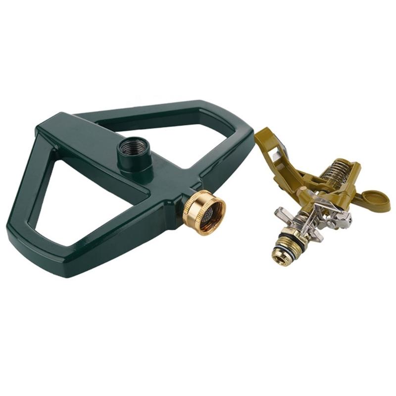 Automatischer Rotationsregner Hochleistungs-Metallregner für vollständige 360°-Wasserverteilung in Gärten und Rasenflächen