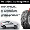 Tire Repair Rubber Nail,40PCS Tire Repair Rubber Screws Fast Tyre Self-Service Tool,Electromobile Tire Puncture Repair for Car