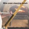 Pizza Oven Long Cleaning Brush Stainless Steel Long Handle Cleaning Brush for Cooking Baking Accessories