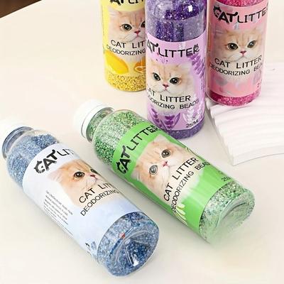 Geruch Angenehm Katzenstreu Desodorierende Perlen Aromatisch Haustiergeruch Absorbiert Kätzchen Toilette Reinigung