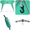 Instant Tent for 4 Persons with Quick Release Mechanism Sea Green