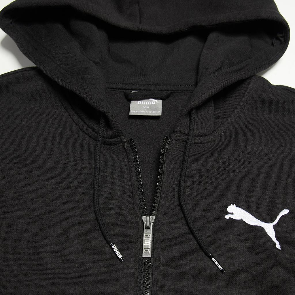 Puma Ess+ Warm Windproof Hooded Zipper Fleece Long Sleeve Jacket Men Jacket 679531-01