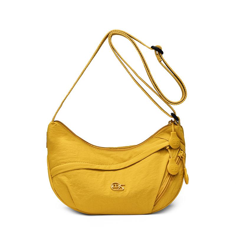 Crossbody Bag for Commuting, Student-sized Large Capacity Single Shoulder Bag, Casual Dumpling Bag