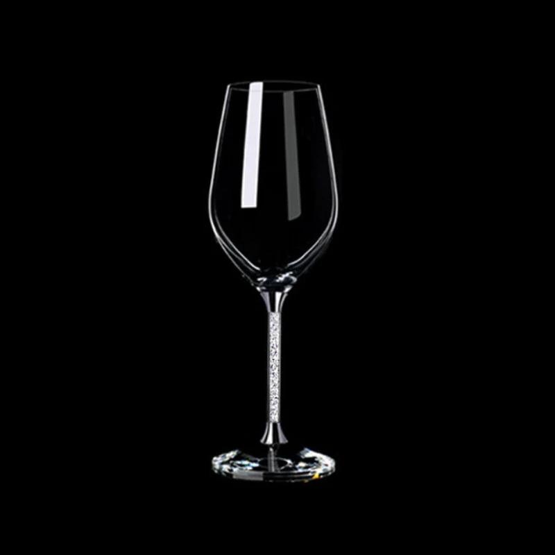 Copa de vino de boda creativa, copa de champán única, copa de cristal para regalo de fiesta, copa de brindis, copa de cristal para aniversario